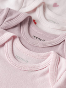 NAME IT 3-Pak Body Langærmet Keepsake Lilac